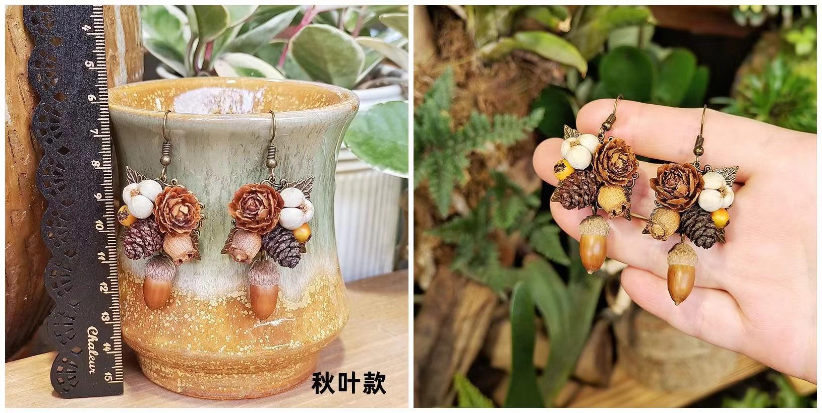 Antumn Leaves Earrings - F.B DAISY