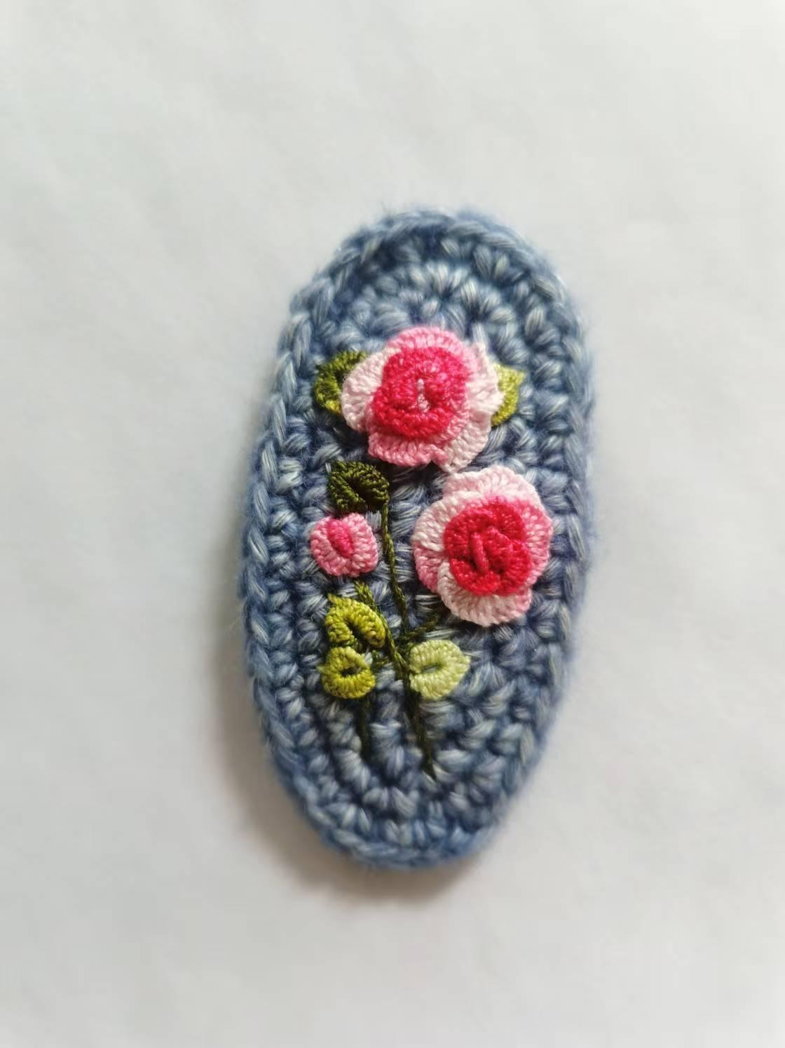 Crochet Handmade Hair Clip - F.B DAISY