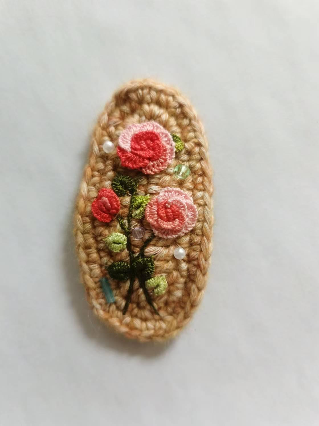 Crochet Handmade Hair Clip - F.B DAISY