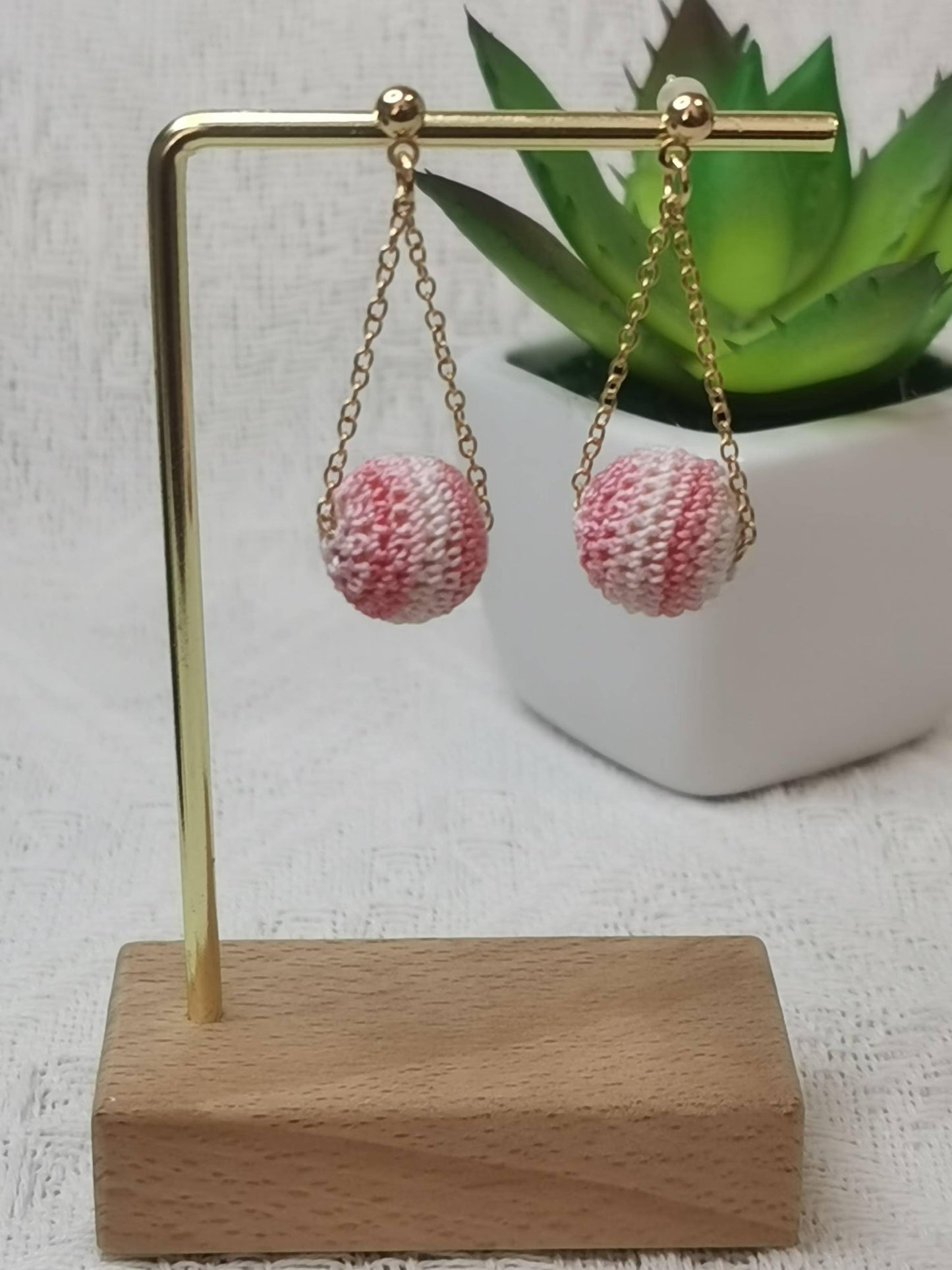 Crochet Handmade Earrings - F.B DAISY