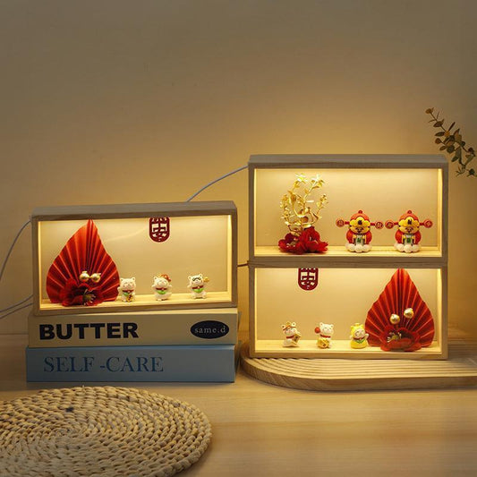 Desk Surface Panel Creative Fortune Cat Decoration Opening Gift - F.B DAISY