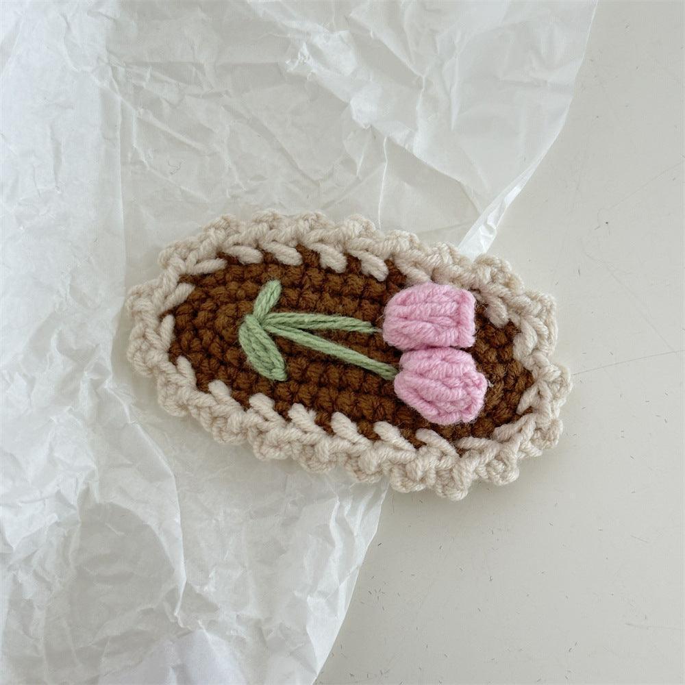 Crochet Handmade Hair Clip - F.B DAISY