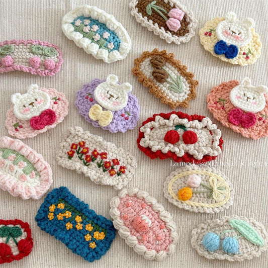 Crochet Handmade Hair Clip - F.B DAISY