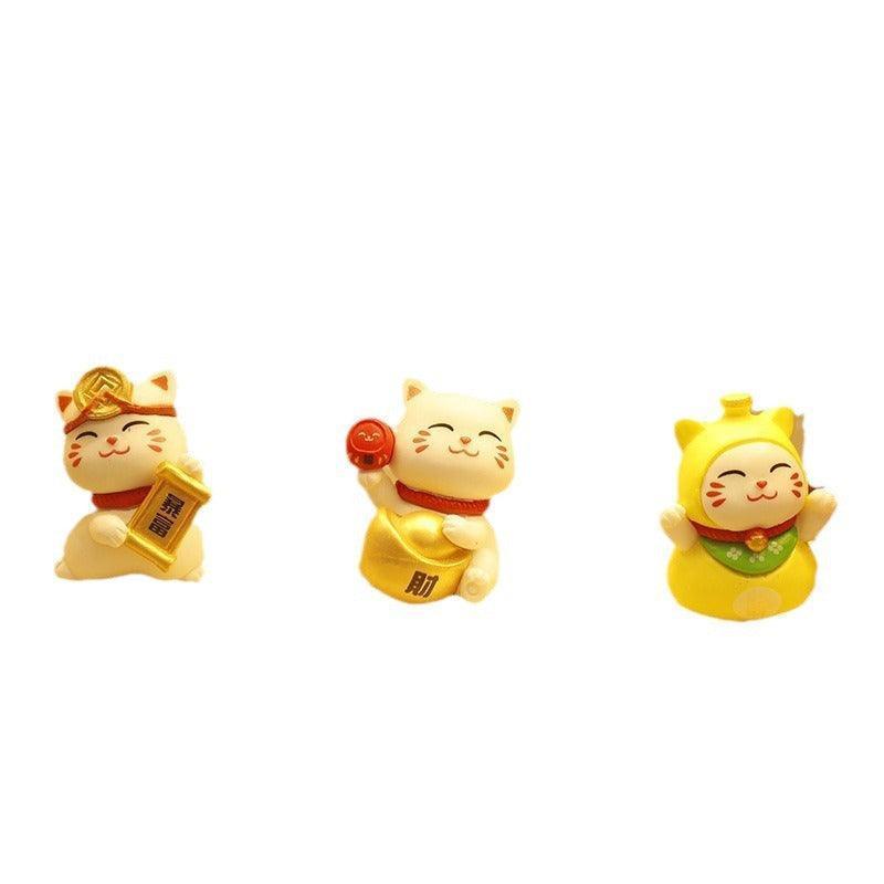 Desk Surface Panel Creative Fortune Cat Decoration Opening Gift - F.B DAISY